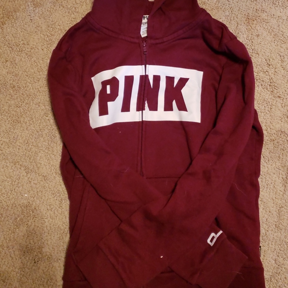 PINK zip up jacket